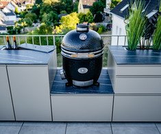 Outdoor Gtillküche auf einem Balkon, bild 1