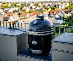 Outdoor Küche auf einem Balkon, bild 2