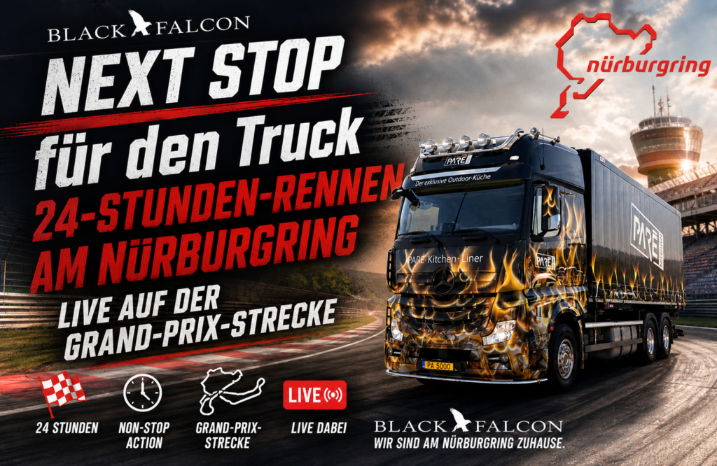 Pare Kitchen live beim 24-Stunden-Rennen am Nürburgring